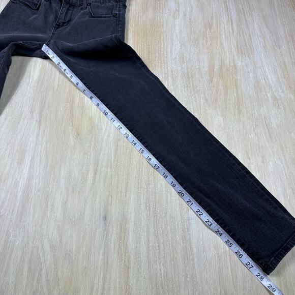 Madewell Low Rise Faded Black Skinny Slim Fit Denim Casual Stretch Jeans 25 - Picture 15 of 15